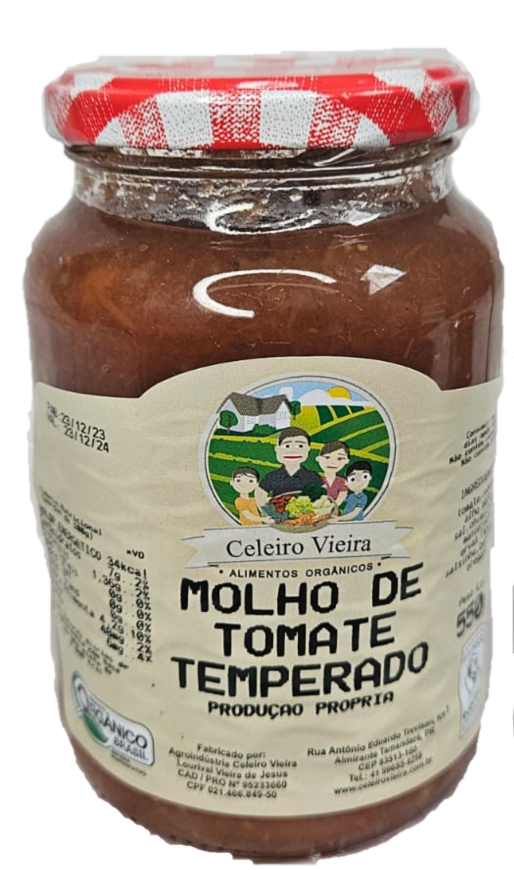 Molho de Tomate (temperado) 600g