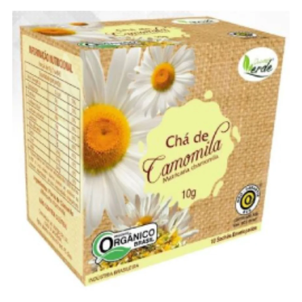 CHÁ DE CAMOMILA ORGÂNICO